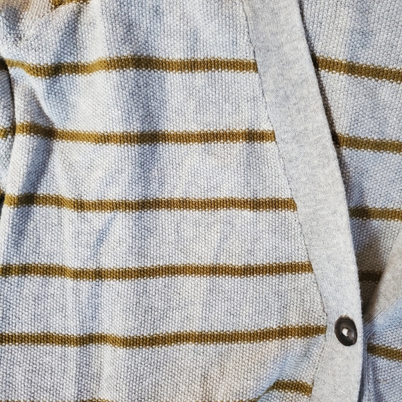 Madewell NWOT Inlet Gold Stripe Knit Cardigan - Picture 2 of 5